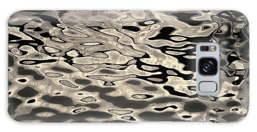 Abstract Galaxy Case featuring the photograph Abstract Dock Reflections I Toned by David Gordon