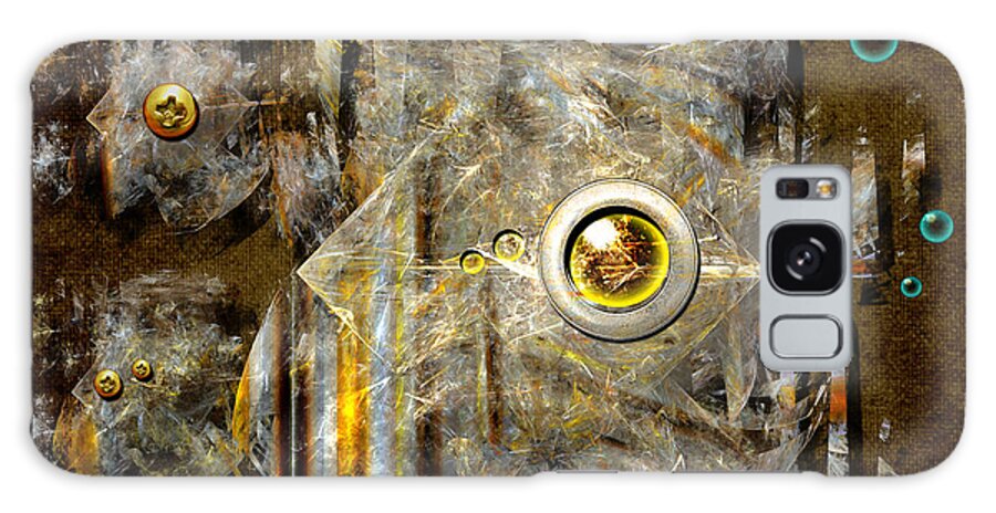 Fish Galaxy Case featuring the digital art Abstract fish by Alexa Szlavics