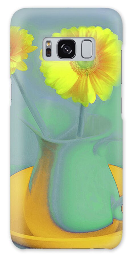 Abstract Art Galaxy S8 Case featuring the photograph Abstract Floral Art 307 by Miss Pet Sitter