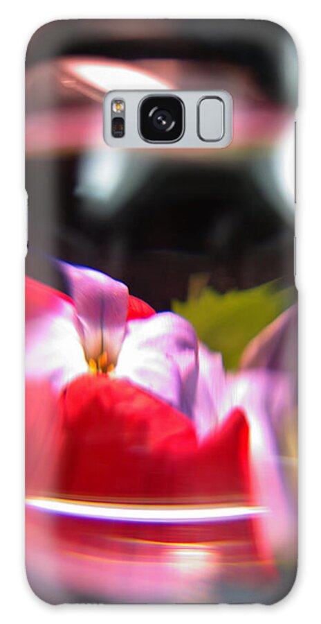 Abstract Galaxy Case featuring the photograph Abstract Flowers Part Two by Scott Wyatt