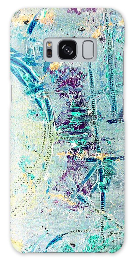 Air Galaxy Case featuring the painting Abstract Of Air by Jacqueline McReynolds
