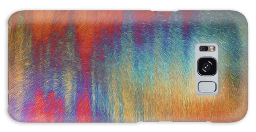 Digital Galaxy Case featuring the photograph Abstract Reflection by Teresa Wilson