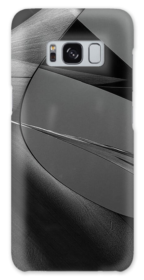 Abstract Galaxy Case featuring the photograph Abstract Sailcloth 202 by Bob Orsillo