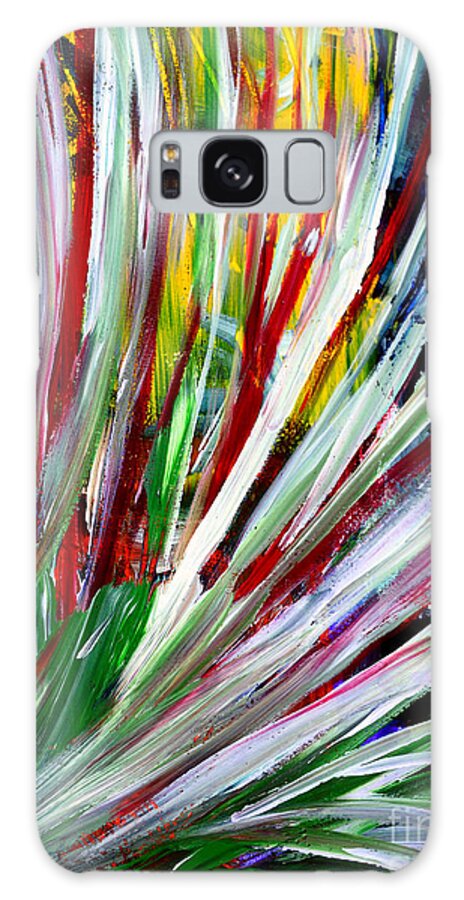 Martha Galaxy Case featuring the painting Abstract Series C1015CP by Mas Art Studio