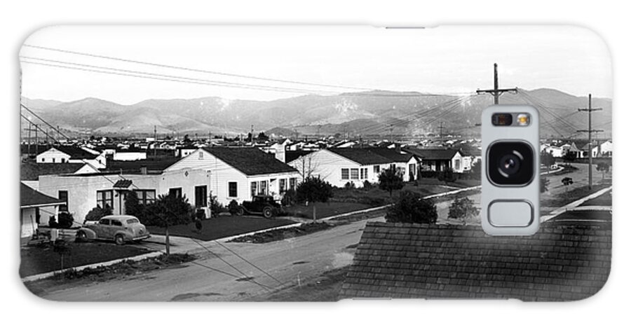 Acacia Park Galaxy Case featuring the photograph Acacia Park Salinas circa 1950 by Monterey County Historical Society