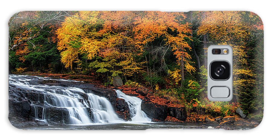 Buttermilk Falls Galaxy Case featuring the photograph Adirondacks waterfall by Mark Papke