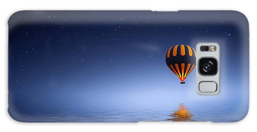 Air Galaxy Case featuring the photograph Air Ballon by Bess Hamiti