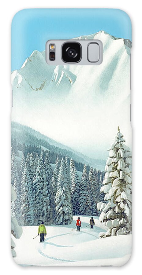 Alta Galaxy Case featuring the painting Albion by Chris Miles