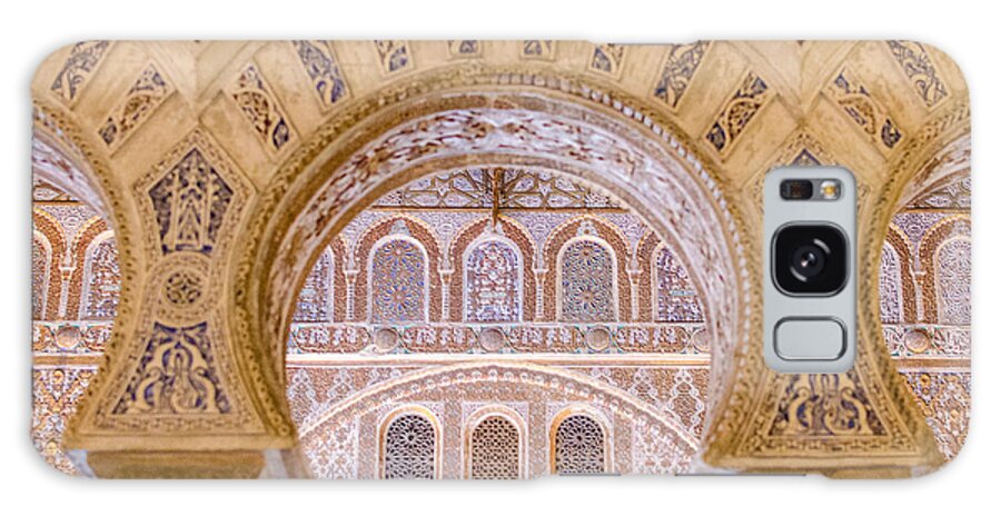 Spain Galaxy S8 Case featuring the photograph Alcazar of Seville - Unique architecture by AM FineArtPrints