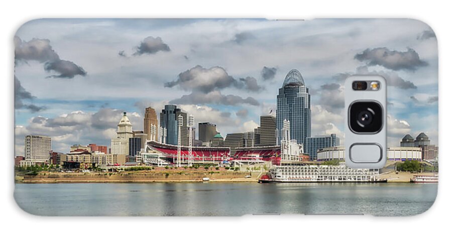 Cincinnati Galaxy Case featuring the photograph All American City 2 by Mel Steinhauer