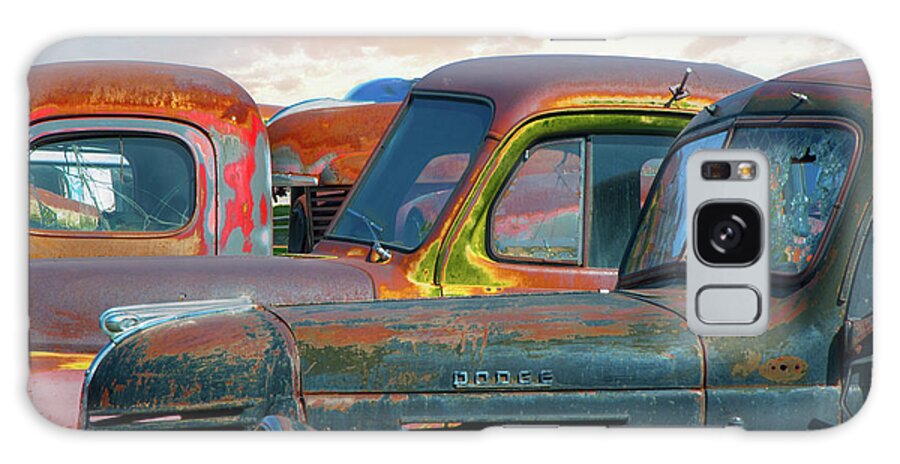 Graveyard Galaxy Case featuring the photograph All lined up by Carolyn D'Alessandro