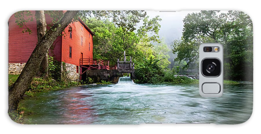 America Galaxy Case featuring the photograph Alley Spring Water Mill in Missouri by Gregory Ballos