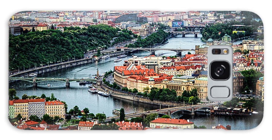 Bridges Galaxy Case featuring the photograph Along the Vltava River by Kevin McClish