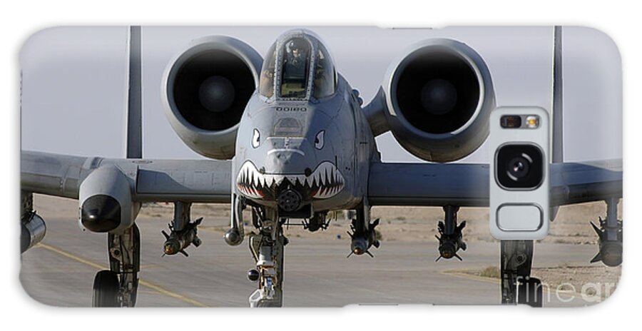 A-10 Galaxy Case featuring the photograph An A-10 Thunderbolt II by Stocktrek Images