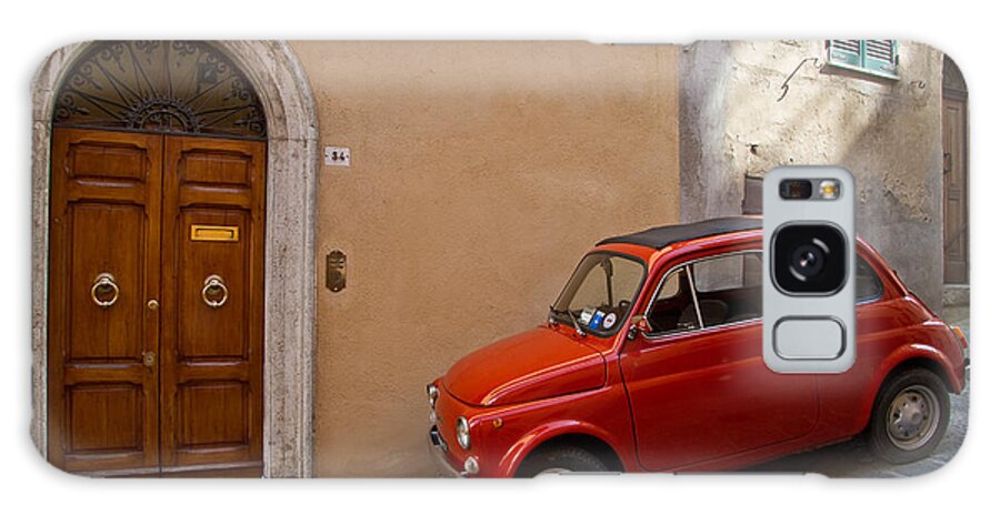 Fiat Galaxy S8 Case featuring the photograph An Italian Classic by Roger Mullenhour