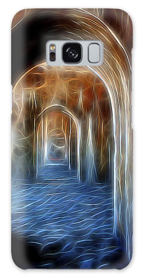 Mexico Galaxy Case featuring the digital art Ancient Doorway 5 by William Horden