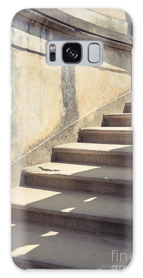 Stairs Galaxy Case featuring the photograph Ancient Stairs by Edward Fielding