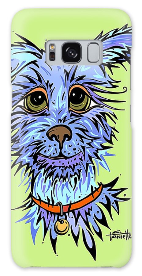 Dog Galaxy Case featuring the digital art Andre by Tanielle Childers