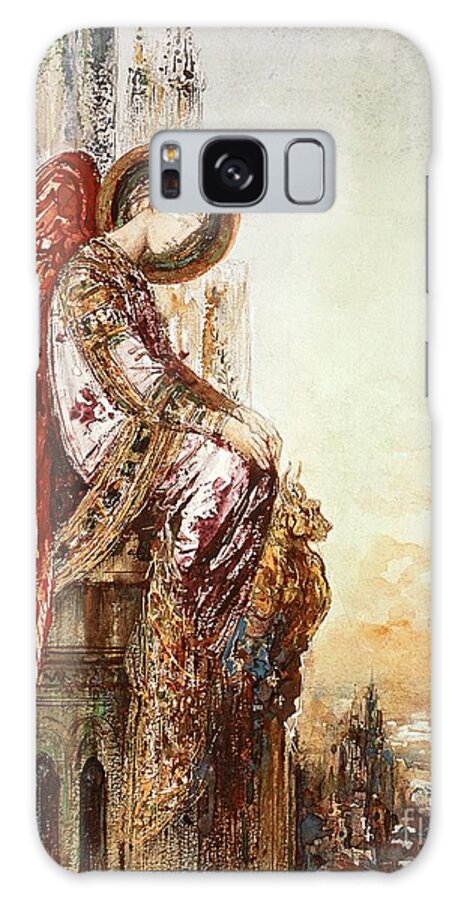 Angelic Galaxy Case featuring the painting Angel Traveller by Gustave Moreau