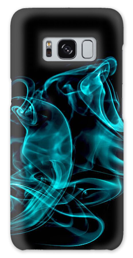 Smoke Galaxy Case featuring the photograph Artistic Smoke illusion by Bruce Pritchett
