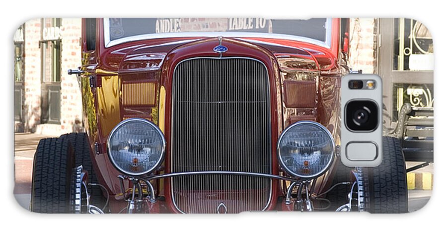 Antique Car Galaxy Case featuring the photograph Antique Coup Front End by Brian Kinney