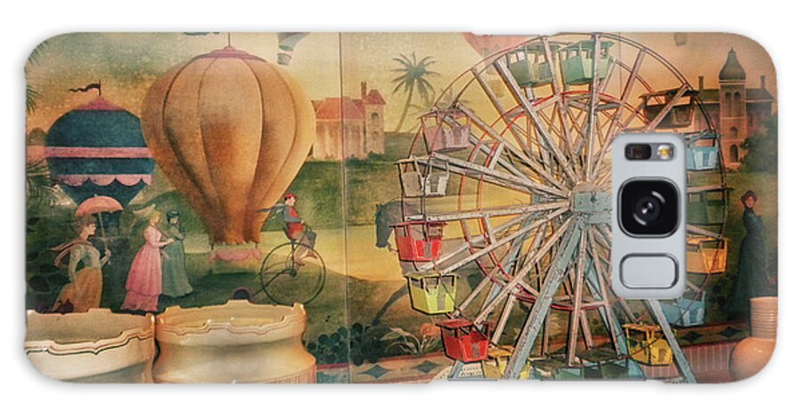 Toy Galaxy Case featuring the photograph Antique Ferris Wheel Walt Disney World MP by Thomas Woolworth