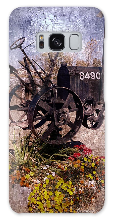 Mailbox Galaxy Case featuring the photograph Antique Mailbox by Gina Cordova