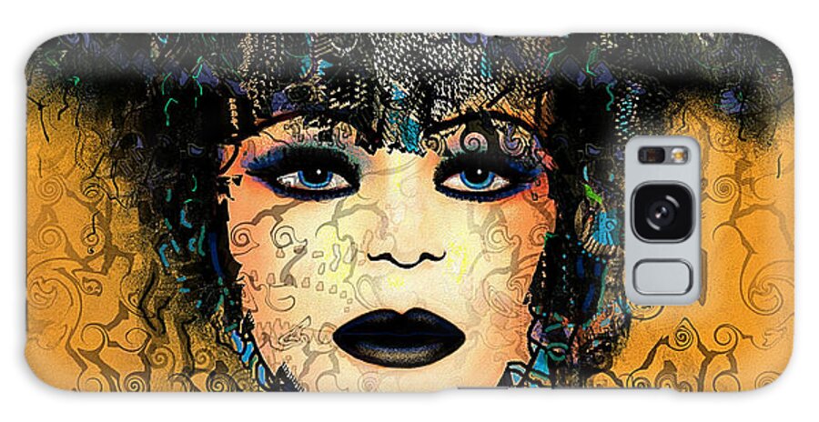 Natalie Holland Art Galaxy S8 Case featuring the painting Antonia by Natalie Holland