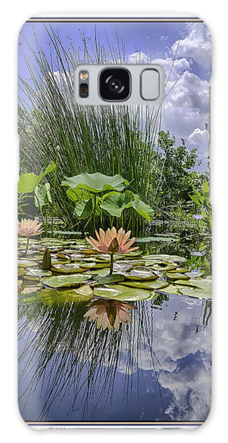 Flowers Galaxy S8 Case featuring the photograph Arboretum Pond by R Thomas Berner