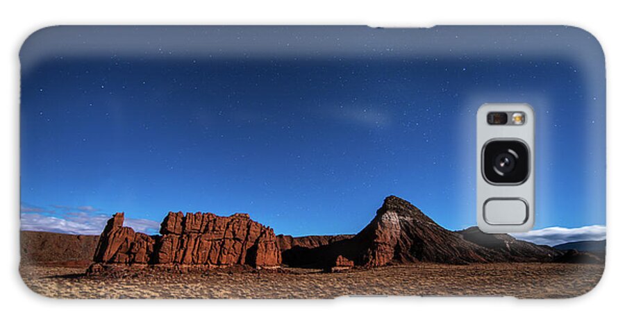 Arizona Galaxy S8 Case featuring the photograph Arizona Landscape at Night by Todd Aaron