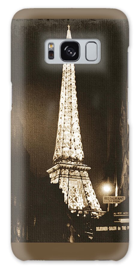 Paris Galaxy Case featuring the photograph Postcard from Paris- Art by Linda Woods by Linda Woods