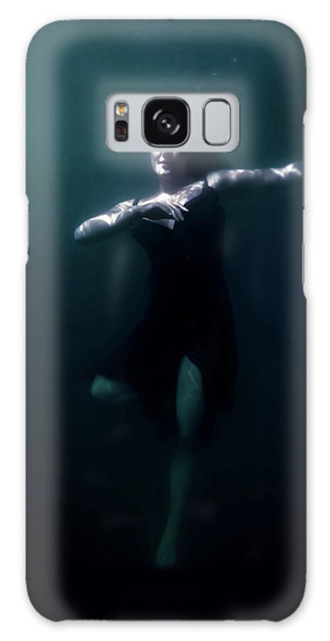 Underwater Galaxy Case featuring the photograph Dancing Under The Water by Nicklas Gustafsson