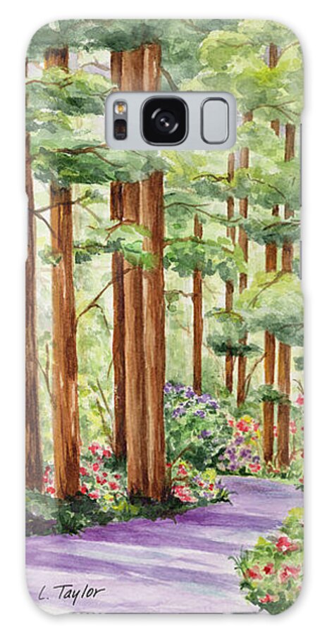 Forest Galaxy Case featuring the painting Standing Tall by Lori Taylor