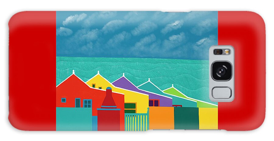 Aruba Galaxy Case featuring the painting Aruba Fantasy by Synthia SAINT JAMES
