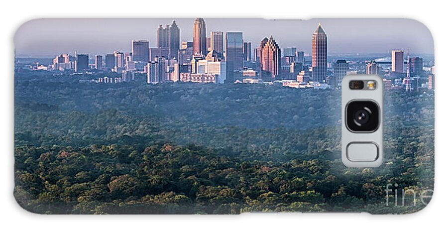 Atlanta Buildings Galaxy Case featuring the photograph Atlanta Skyline by Doug Sturgess