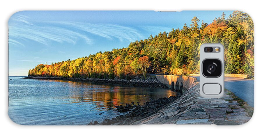 Main Galaxy Case featuring the photograph Autumn at Otter Cove by Dennis Kowalewski