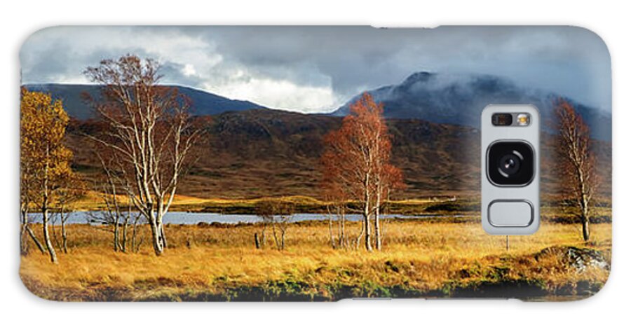 Loch Ba Galaxy Case featuring the photograph Autumn Birches by Peter OReilly