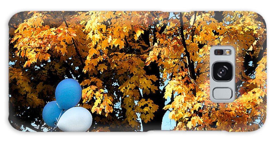 Maple Galaxy Case featuring the photograph Autumn Celebration by Wayne King