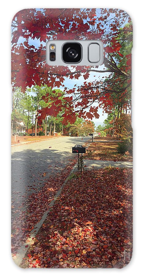 Autumn Galaxy Case featuring the photograph Autumn Leaves by Matthew Seufer