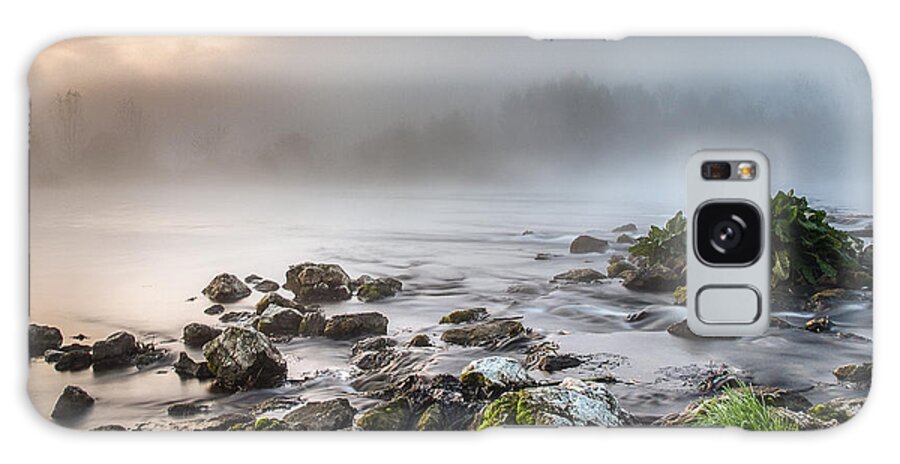 Landscape Galaxy Case featuring the photograph Autumn morning by Davorin Mance