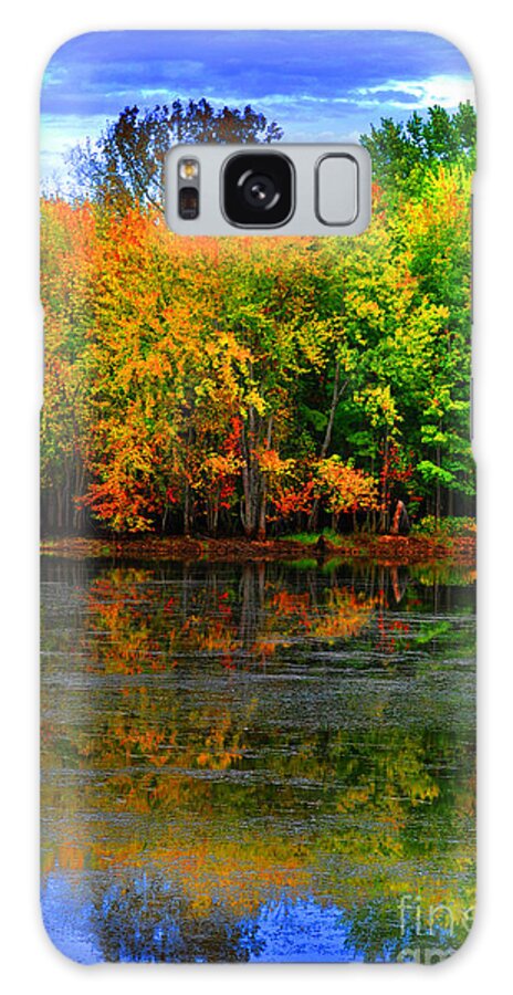 Diane Berry Galaxy Case featuring the photograph Autumn Sings by Diane E Berry