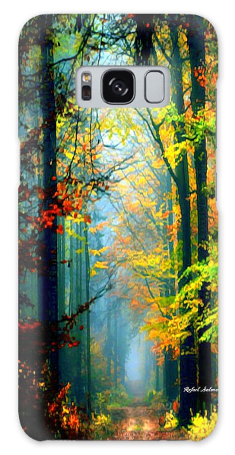 Rafael Salazar Galaxy Case featuring the photograph Autumn Trails in Georgia by Rafael Salazar