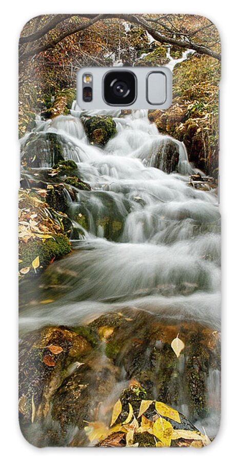 Water Galaxy S8 Case featuring the photograph Autumn Waterfall by Scott Read