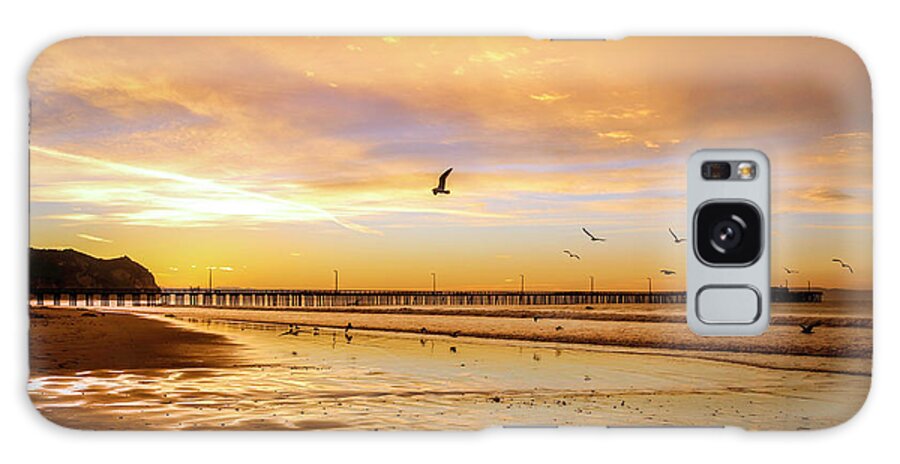 Avila Beach Galaxy Case featuring the photograph Avila Sunrise by Dr Janine Williams