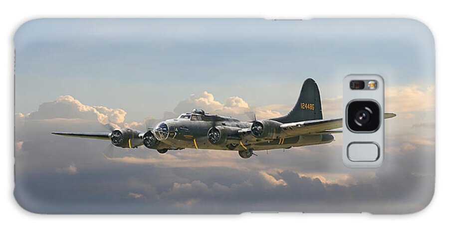 Aircraft Galaxy Case featuring the photograph B17- Memphis Belle by Pat Speirs