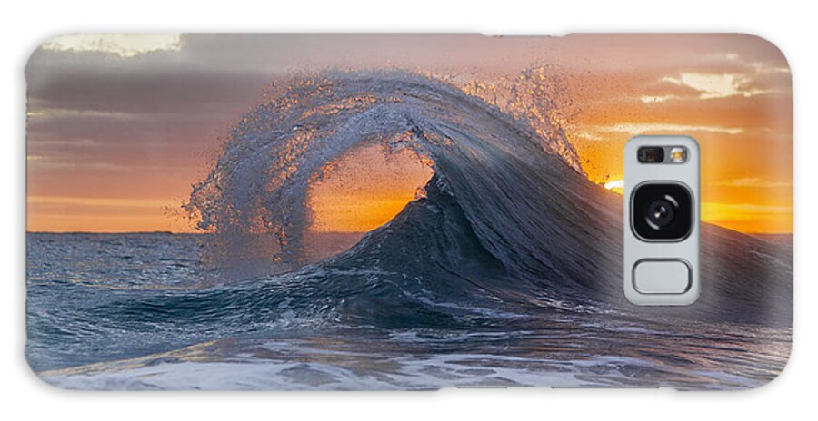 Ocean Galaxy Case featuring the photograph Back Curl by Sean Davey