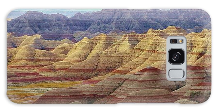Landscape Galaxy Case featuring the photograph Badlands Scenic View by Bruce Bley
