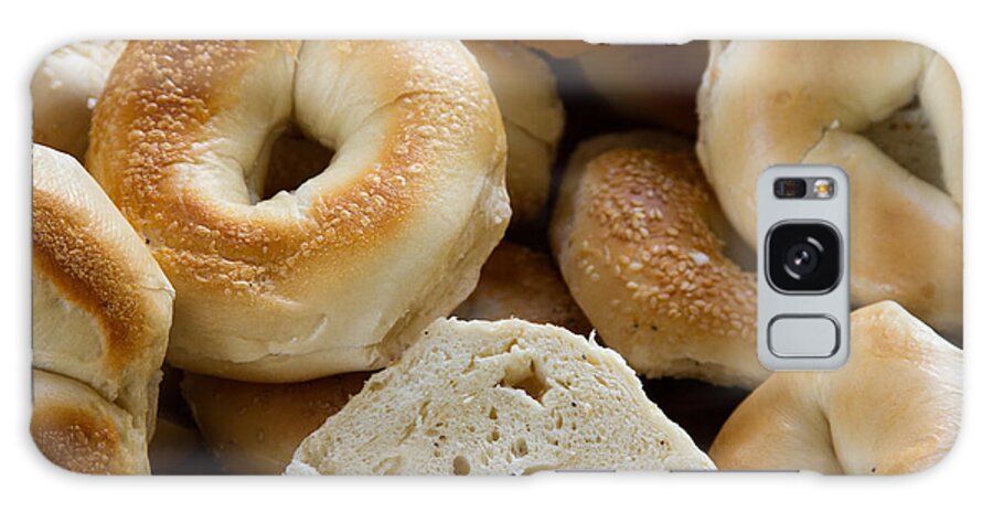 Food Galaxy Case featuring the photograph Bagels 1 by Michael Fryd