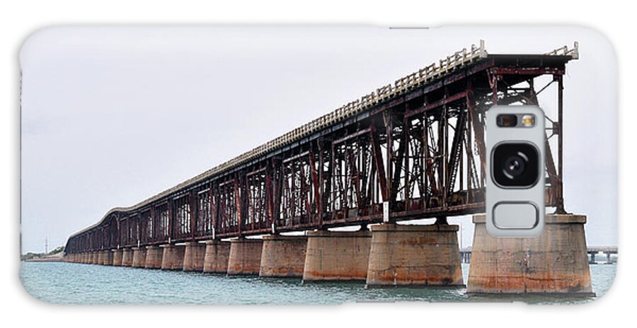 Pat Turner Galaxy Case featuring the photograph Bahia Honda Bridge by Pat Turner