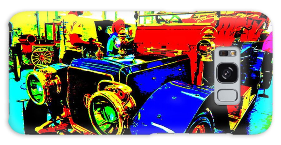 Bahre Car Show Galaxy Case featuring the photograph Bahre Car Show II 1 by George Ramos